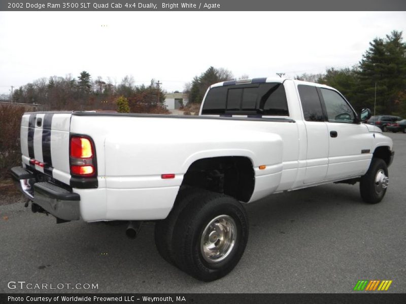  2002 Ram 3500 SLT Quad Cab 4x4 Dually Bright White