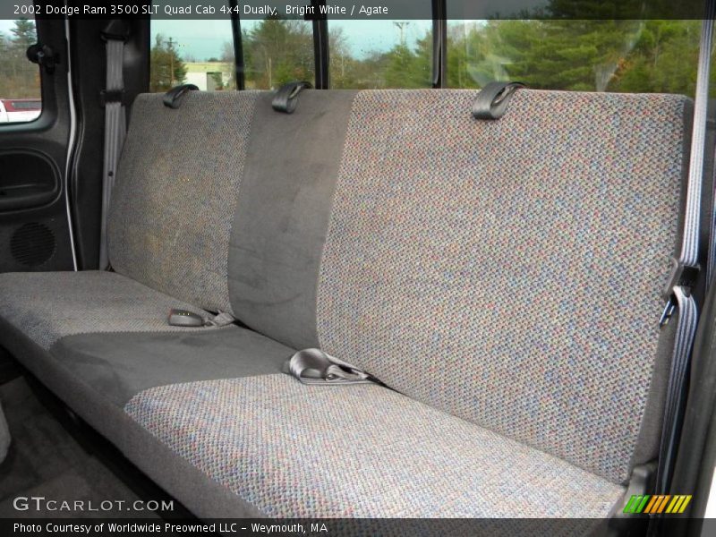  2002 Ram 3500 SLT Quad Cab 4x4 Dually Agate Interior