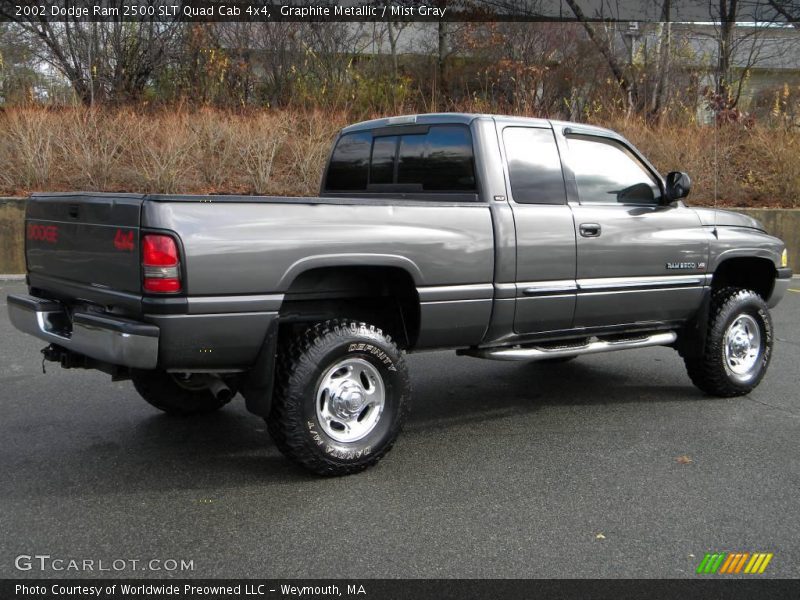  2002 Ram 2500 SLT Quad Cab 4x4 Graphite Metallic