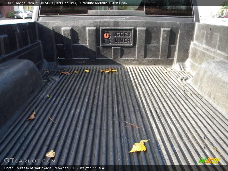 Graphite Metallic / Mist Gray 2002 Dodge Ram 2500 SLT Quad Cab 4x4