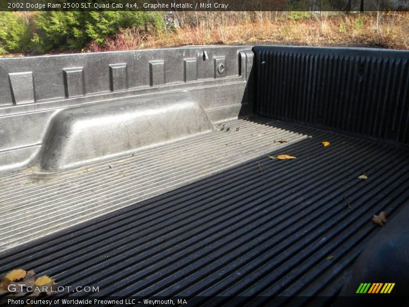Graphite Metallic / Mist Gray 2002 Dodge Ram 2500 SLT Quad Cab 4x4