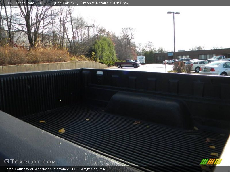 Graphite Metallic / Mist Gray 2002 Dodge Ram 2500 SLT Quad Cab 4x4