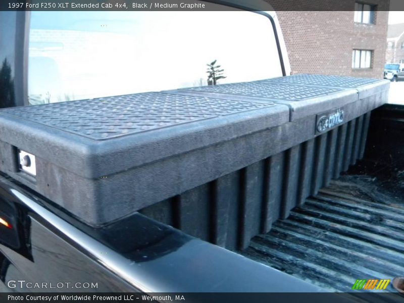 Black / Medium Graphite 1997 Ford F250 XLT Extended Cab 4x4