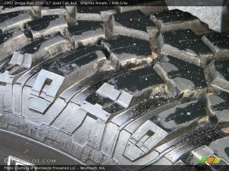 Graphite Metallic / Mist Gray 2002 Dodge Ram 2500 SLT Quad Cab 4x4