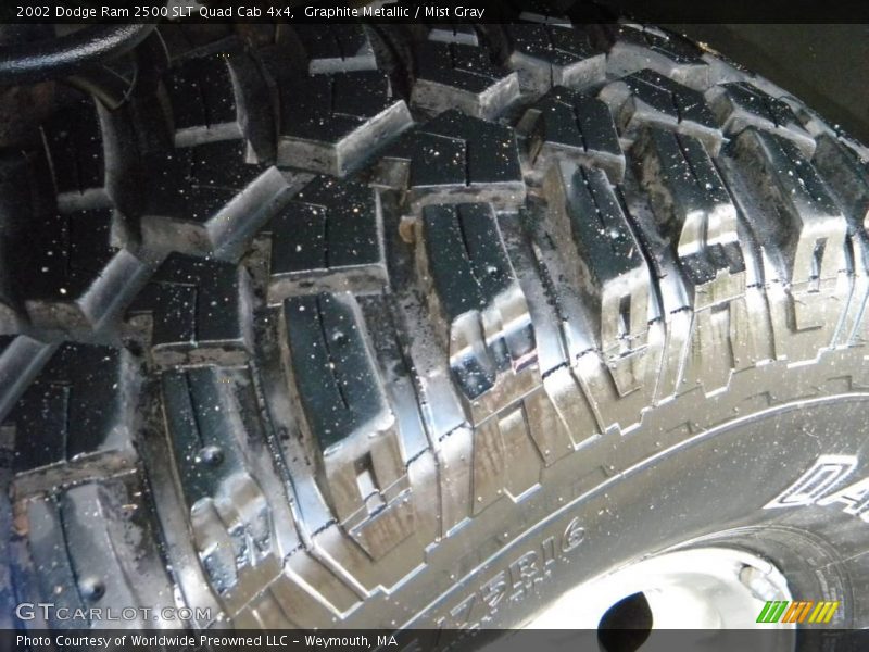 Graphite Metallic / Mist Gray 2002 Dodge Ram 2500 SLT Quad Cab 4x4