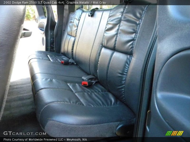 Graphite Metallic / Mist Gray 2002 Dodge Ram 2500 SLT Quad Cab 4x4