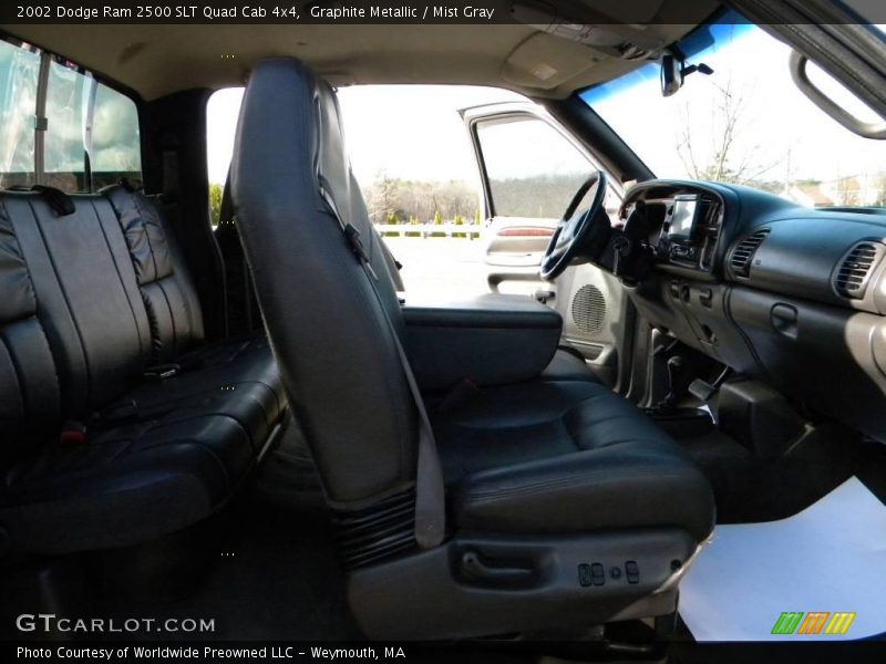 Graphite Metallic / Mist Gray 2002 Dodge Ram 2500 SLT Quad Cab 4x4