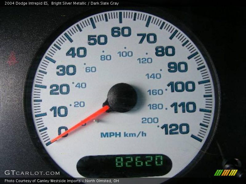 Bright Silver Metallic / Dark Slate Gray 2004 Dodge Intrepid ES