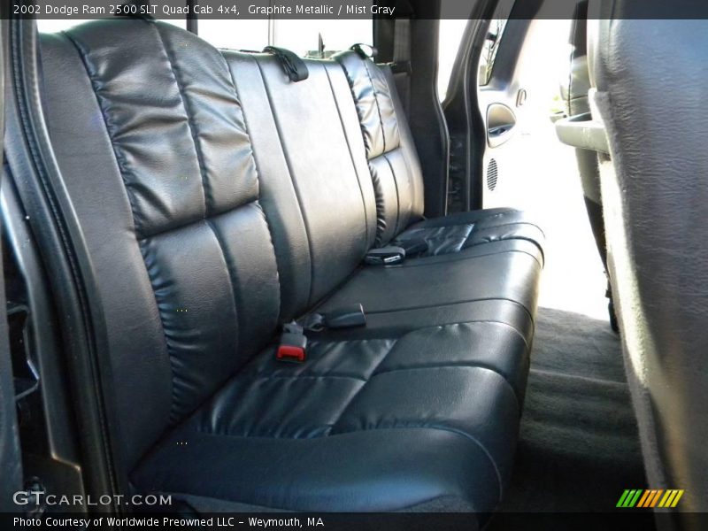 Graphite Metallic / Mist Gray 2002 Dodge Ram 2500 SLT Quad Cab 4x4