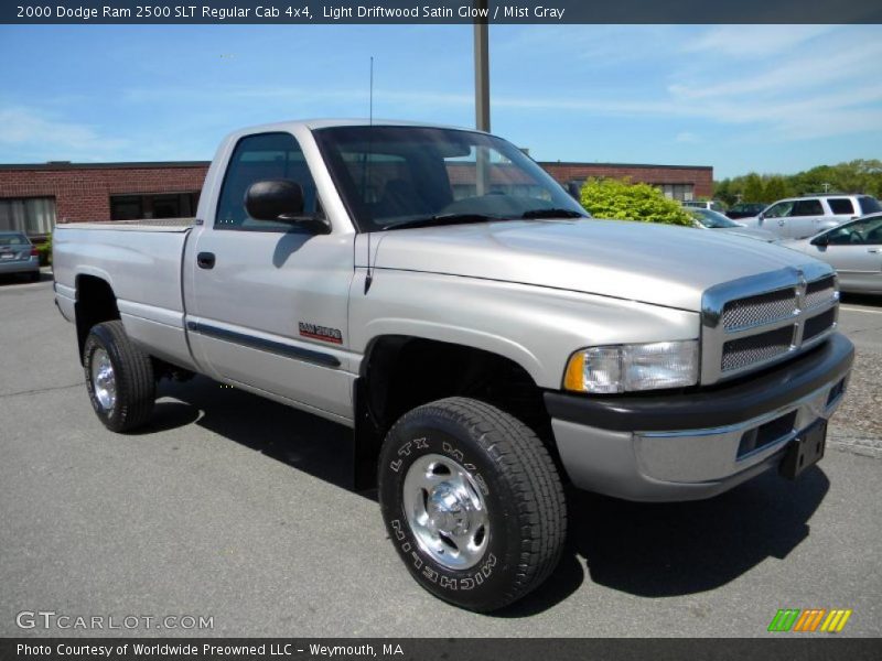 Light Driftwood Satin Glow / Mist Gray 2000 Dodge Ram 2500 SLT Regular Cab 4x4