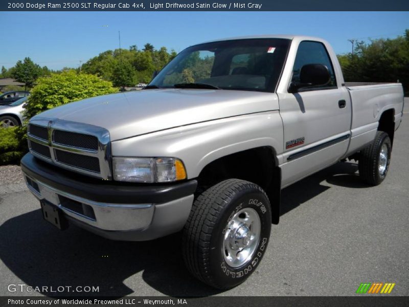 Light Driftwood Satin Glow / Mist Gray 2000 Dodge Ram 2500 SLT Regular Cab 4x4