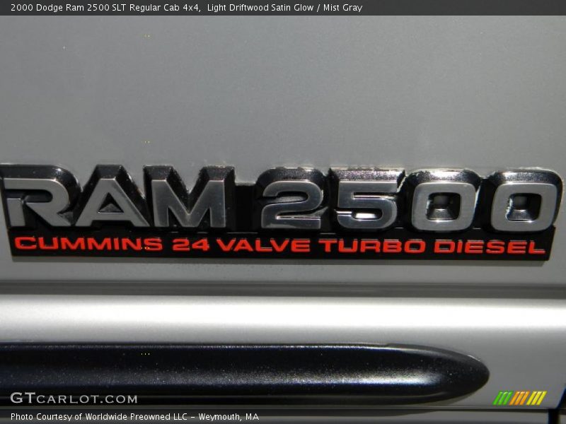  2000 Ram 2500 SLT Regular Cab 4x4 Logo