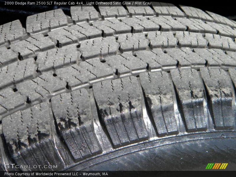 Light Driftwood Satin Glow / Mist Gray 2000 Dodge Ram 2500 SLT Regular Cab 4x4