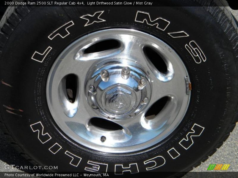 Light Driftwood Satin Glow / Mist Gray 2000 Dodge Ram 2500 SLT Regular Cab 4x4