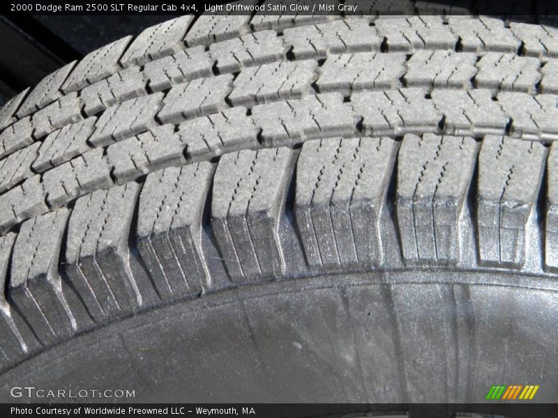 Light Driftwood Satin Glow / Mist Gray 2000 Dodge Ram 2500 SLT Regular Cab 4x4