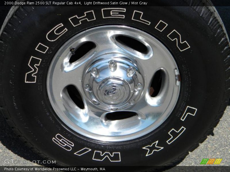 Light Driftwood Satin Glow / Mist Gray 2000 Dodge Ram 2500 SLT Regular Cab 4x4