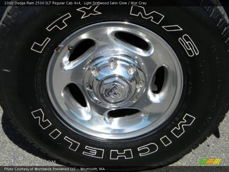 Light Driftwood Satin Glow / Mist Gray 2000 Dodge Ram 2500 SLT Regular Cab 4x4