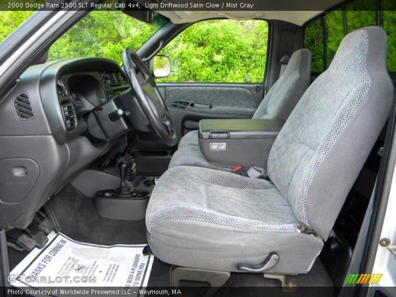 Light Driftwood Satin Glow / Mist Gray 2000 Dodge Ram 2500 SLT Regular Cab 4x4