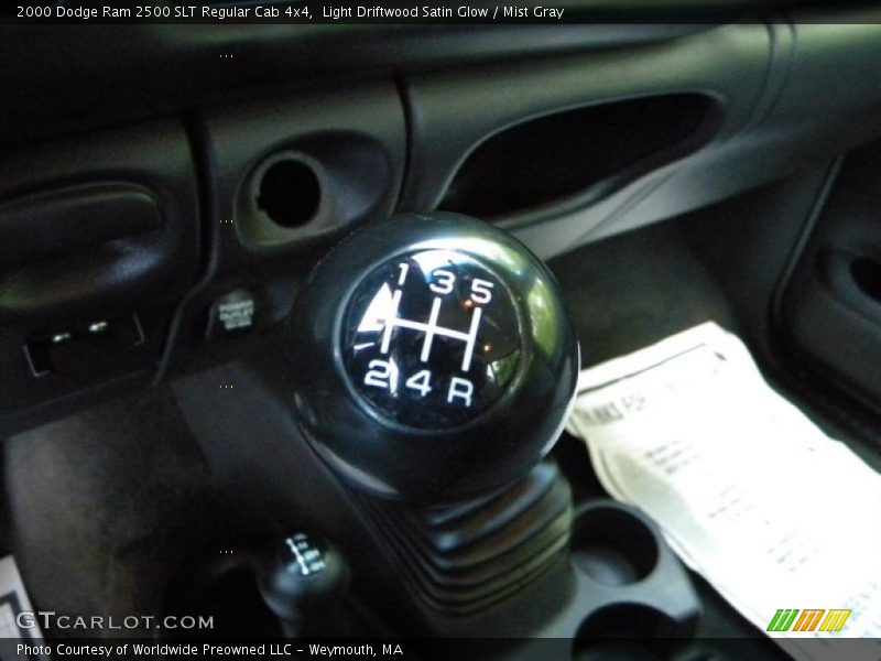 Light Driftwood Satin Glow / Mist Gray 2000 Dodge Ram 2500 SLT Regular Cab 4x4