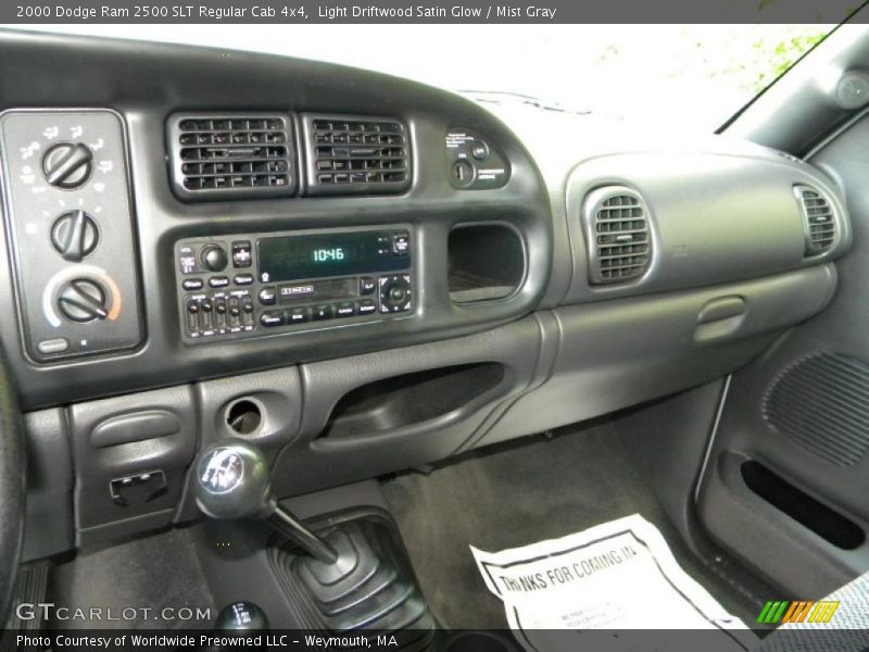 Light Driftwood Satin Glow / Mist Gray 2000 Dodge Ram 2500 SLT Regular Cab 4x4