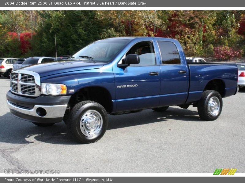  2004 Ram 2500 ST Quad Cab 4x4 Patriot Blue Pearl