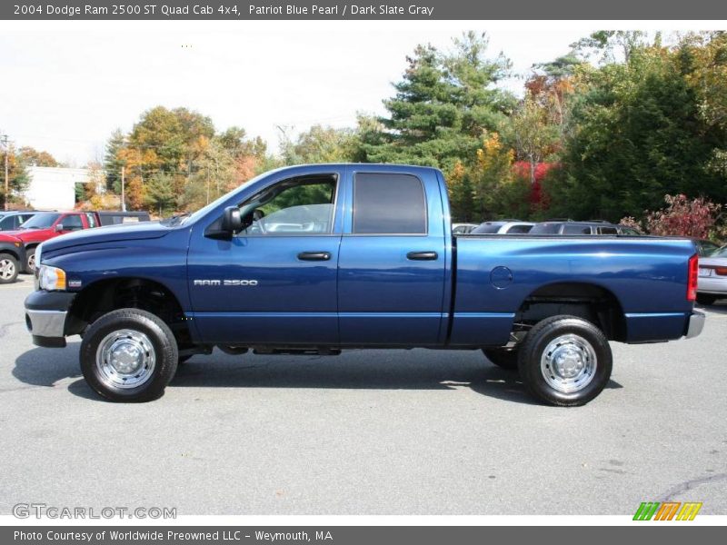  2004 Ram 2500 ST Quad Cab 4x4 Patriot Blue Pearl
