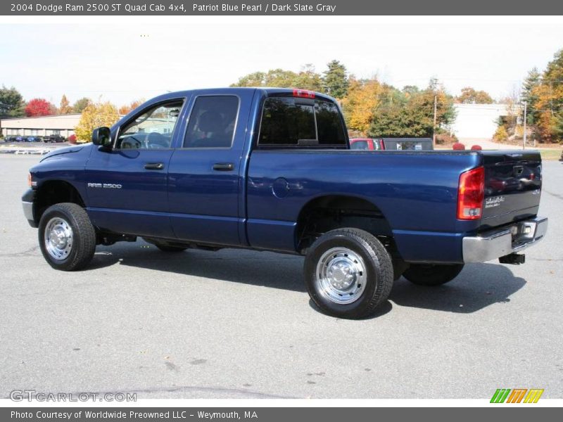 Patriot Blue Pearl / Dark Slate Gray 2004 Dodge Ram 2500 ST Quad Cab 4x4