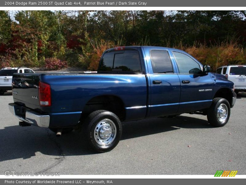 Patriot Blue Pearl / Dark Slate Gray 2004 Dodge Ram 2500 ST Quad Cab 4x4