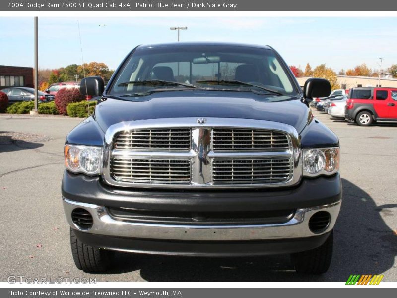 Patriot Blue Pearl / Dark Slate Gray 2004 Dodge Ram 2500 ST Quad Cab 4x4