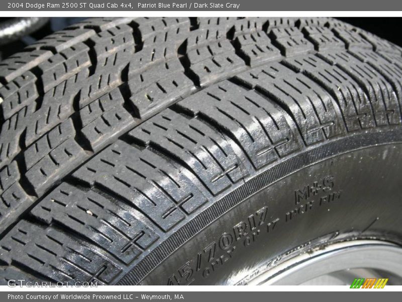 Patriot Blue Pearl / Dark Slate Gray 2004 Dodge Ram 2500 ST Quad Cab 4x4