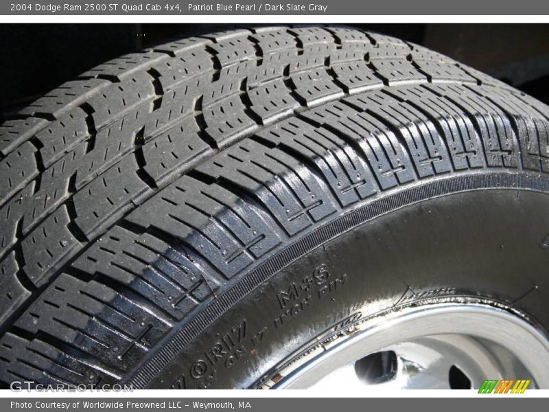 Patriot Blue Pearl / Dark Slate Gray 2004 Dodge Ram 2500 ST Quad Cab 4x4