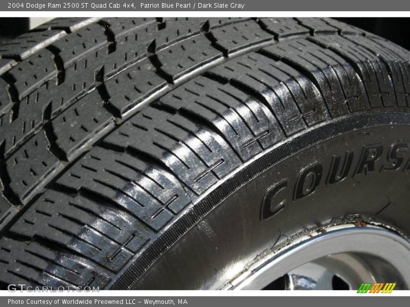 Patriot Blue Pearl / Dark Slate Gray 2004 Dodge Ram 2500 ST Quad Cab 4x4