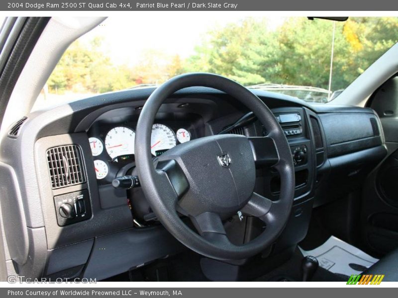 Dashboard of 2004 Ram 2500 ST Quad Cab 4x4
