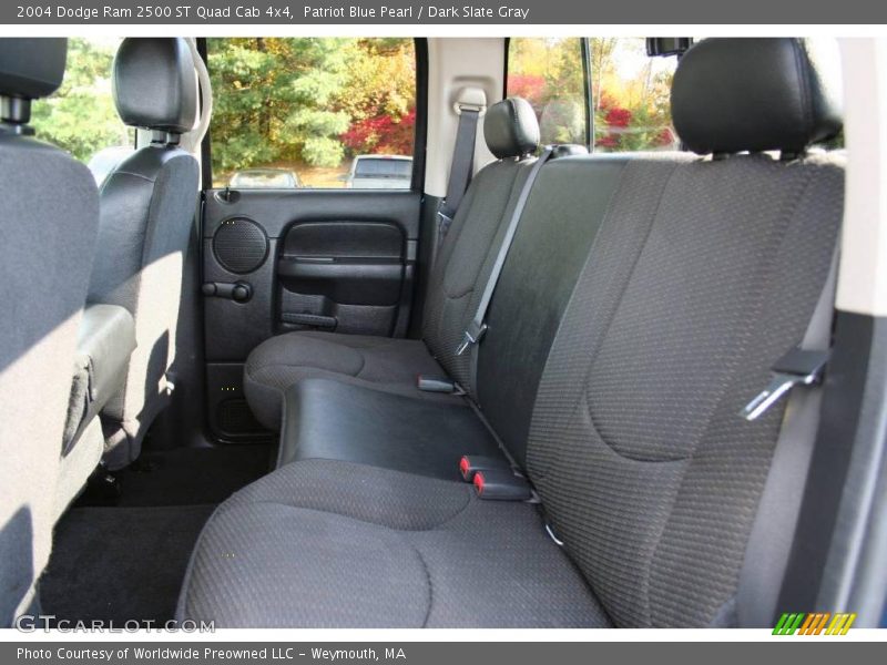 Patriot Blue Pearl / Dark Slate Gray 2004 Dodge Ram 2500 ST Quad Cab 4x4