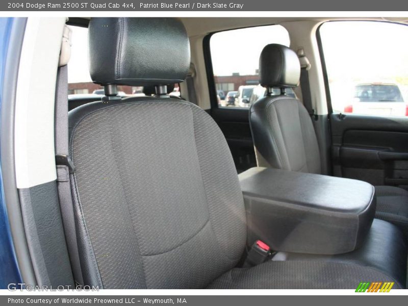 Patriot Blue Pearl / Dark Slate Gray 2004 Dodge Ram 2500 ST Quad Cab 4x4