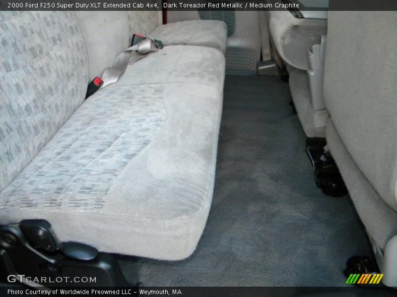 Dark Toreador Red Metallic / Medium Graphite 2000 Ford F250 Super Duty XLT Extended Cab 4x4