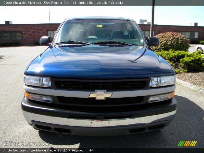 Indigo Blue Metallic / Graphite 2000 Chevrolet Silverado 1500 Regular Cab 4x4