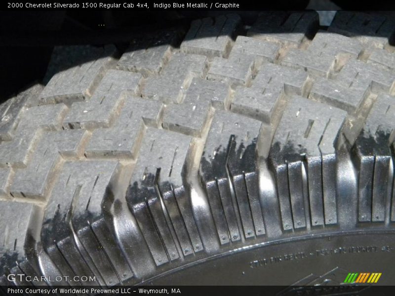 Indigo Blue Metallic / Graphite 2000 Chevrolet Silverado 1500 Regular Cab 4x4