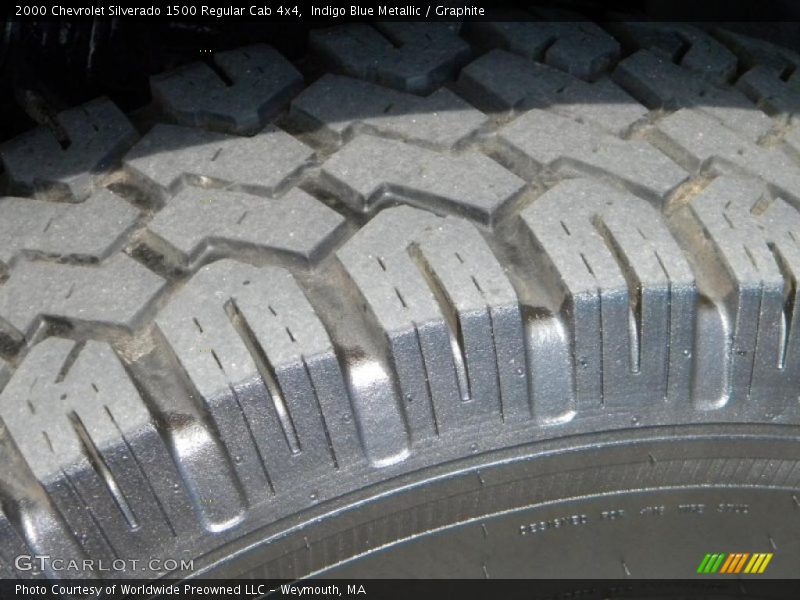 Indigo Blue Metallic / Graphite 2000 Chevrolet Silverado 1500 Regular Cab 4x4