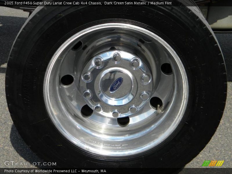  2005 F450 Super Duty Lariat Crew Cab 4x4 Chassis Wheel