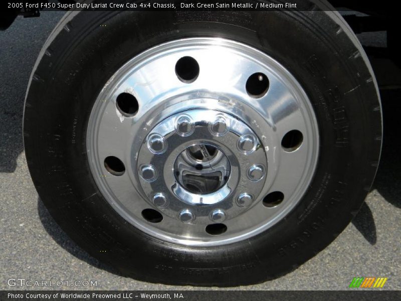  2005 F450 Super Duty Lariat Crew Cab 4x4 Chassis Wheel