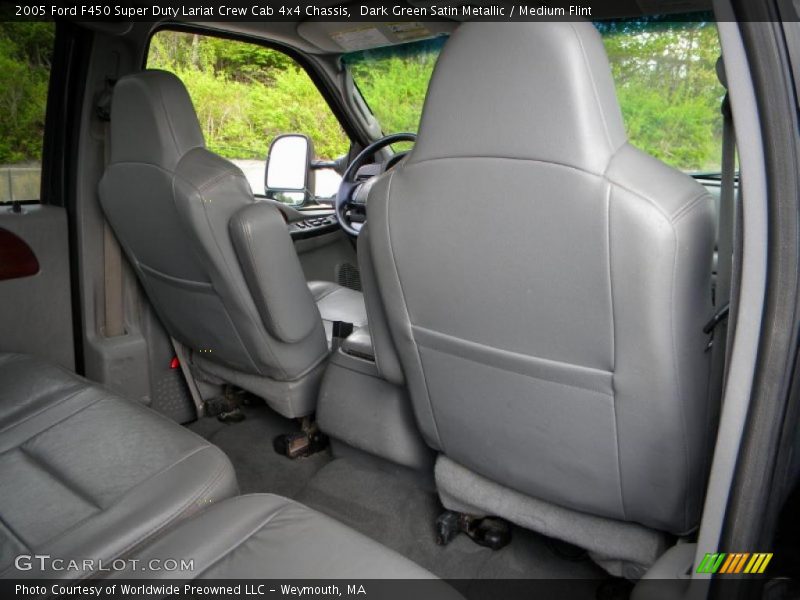  2005 F450 Super Duty Lariat Crew Cab 4x4 Chassis Medium Flint Interior