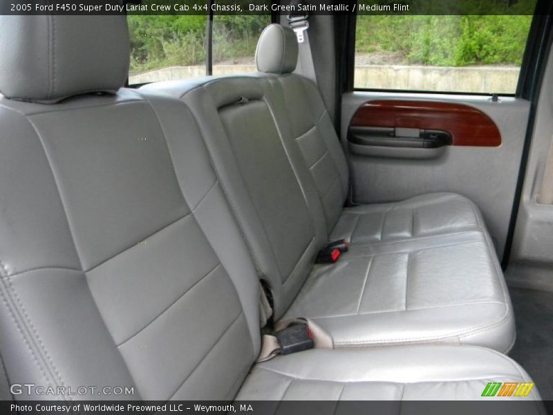  2005 F450 Super Duty Lariat Crew Cab 4x4 Chassis Medium Flint Interior