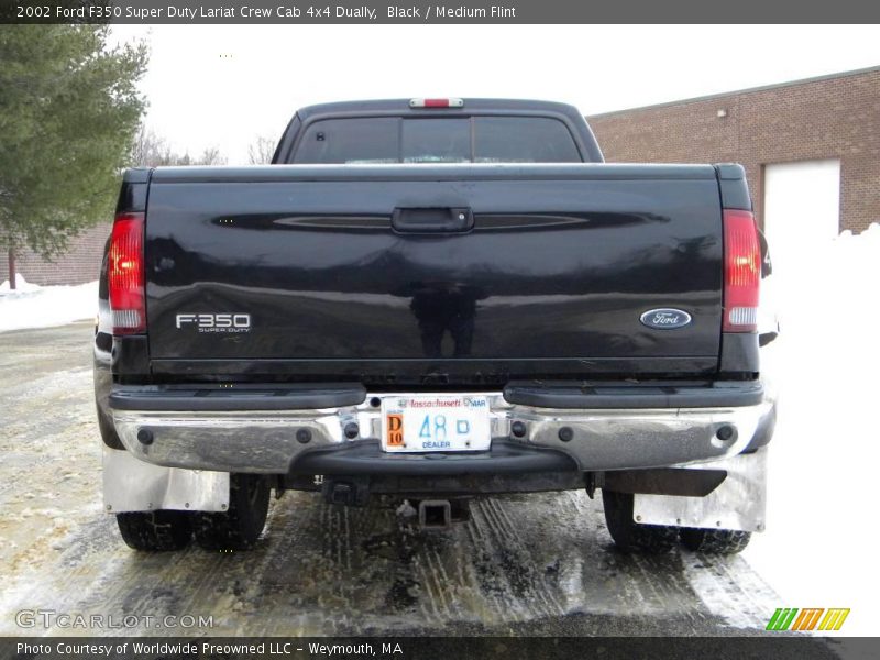 Black / Medium Flint 2002 Ford F350 Super Duty Lariat Crew Cab 4x4 Dually