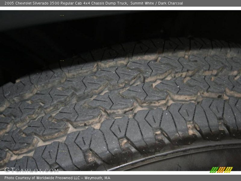 Summit White / Dark Charcoal 2005 Chevrolet Silverado 3500 Regular Cab 4x4 Chassis Dump Truck