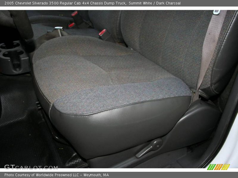 Summit White / Dark Charcoal 2005 Chevrolet Silverado 3500 Regular Cab 4x4 Chassis Dump Truck