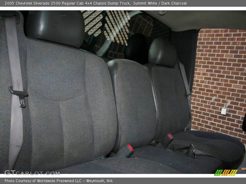 Summit White / Dark Charcoal 2005 Chevrolet Silverado 3500 Regular Cab 4x4 Chassis Dump Truck