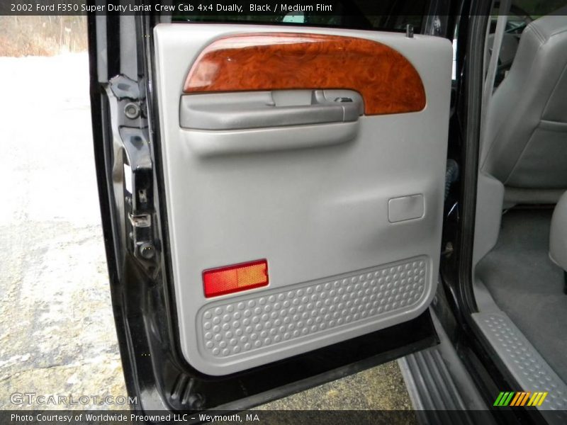 Black / Medium Flint 2002 Ford F350 Super Duty Lariat Crew Cab 4x4 Dually