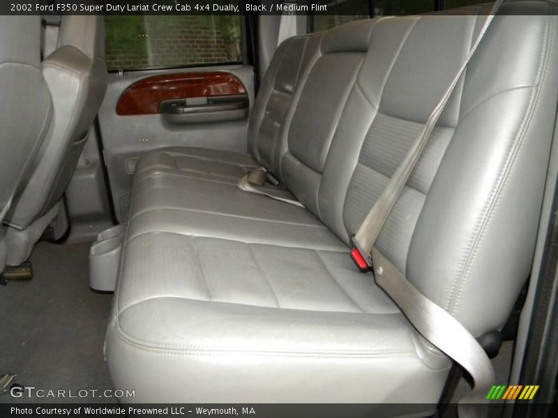 Black / Medium Flint 2002 Ford F350 Super Duty Lariat Crew Cab 4x4 Dually