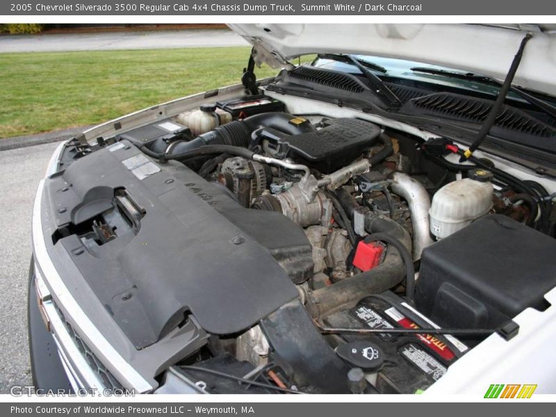  2005 Silverado 3500 Regular Cab 4x4 Chassis Dump Truck Engine - 6.6 Liter OHV 32-Valve Duramax Turbo Diesel V8